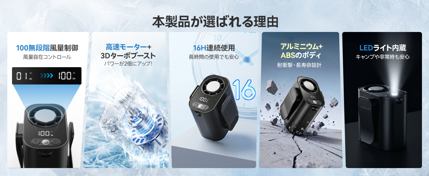 冷却グッズ最強 腰ファン ベルトファン静音