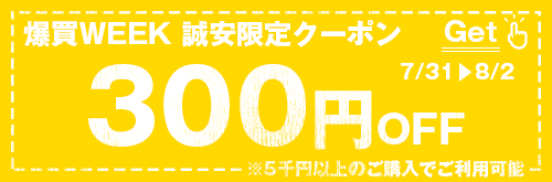 誠安限定300円オフクーポン