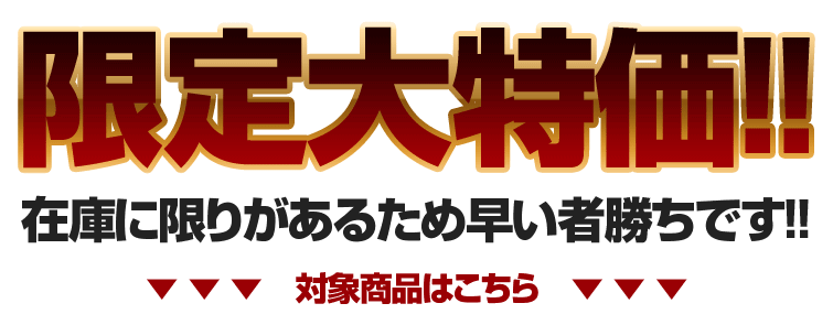 緊急開催！仕入れ支援ゲリラセール！