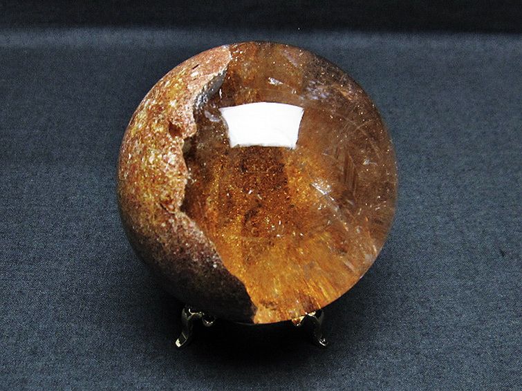 ガーデン水晶 丸玉 74mm [t100-4409] 3枚目