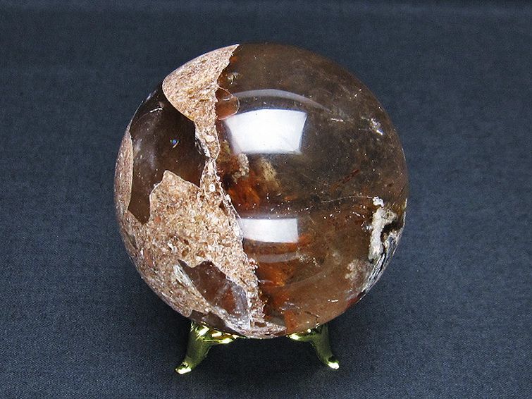 ガーデン水晶 丸玉 60mm [t100-4491] 3枚目