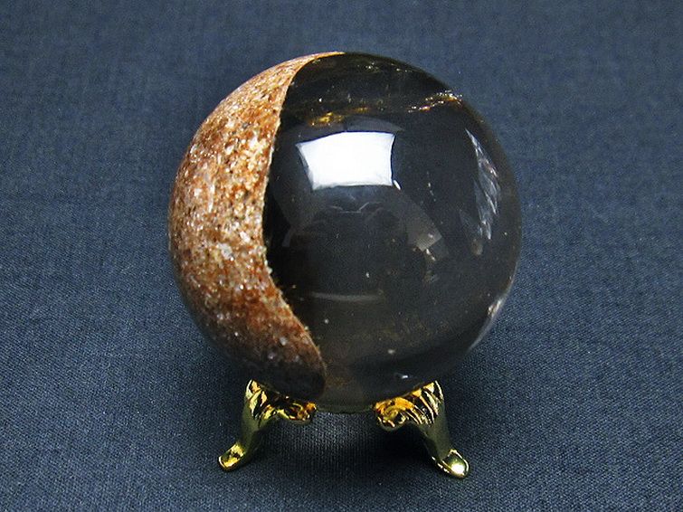 ガーデン水晶 丸玉 40mm [t100-4551] 3枚目