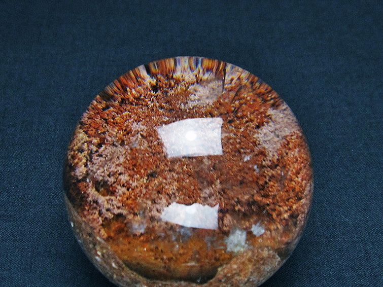 ガーデン水晶 丸玉 52mm [t100-4609] 2枚目