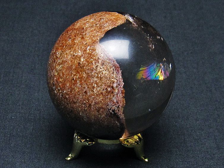 ガーデン水晶 丸玉 52mm [t100-4609] 3枚目