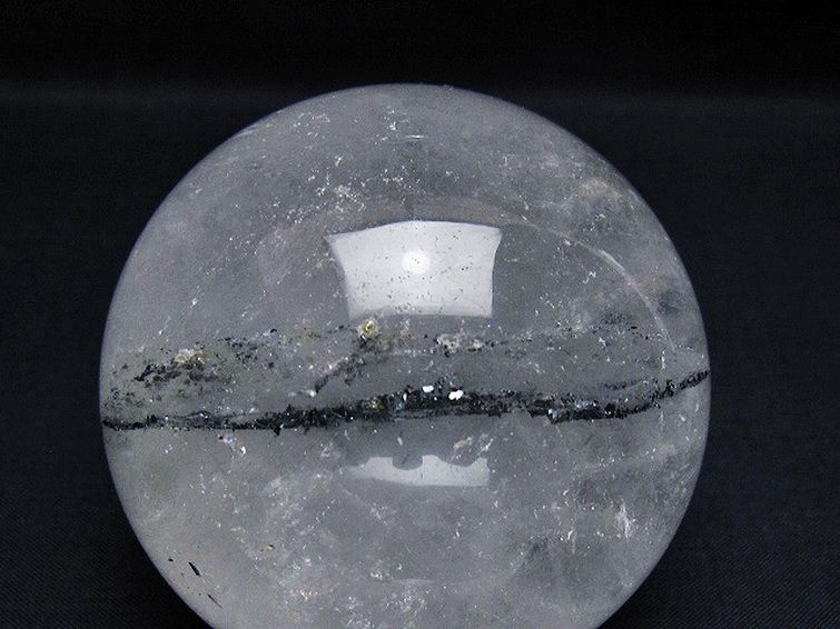 ガーデン水晶 丸玉 70mm [t100-4654] 2枚目