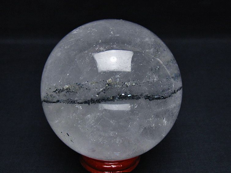 ガーデン水晶 丸玉 70mm [t100-4654] 3枚目