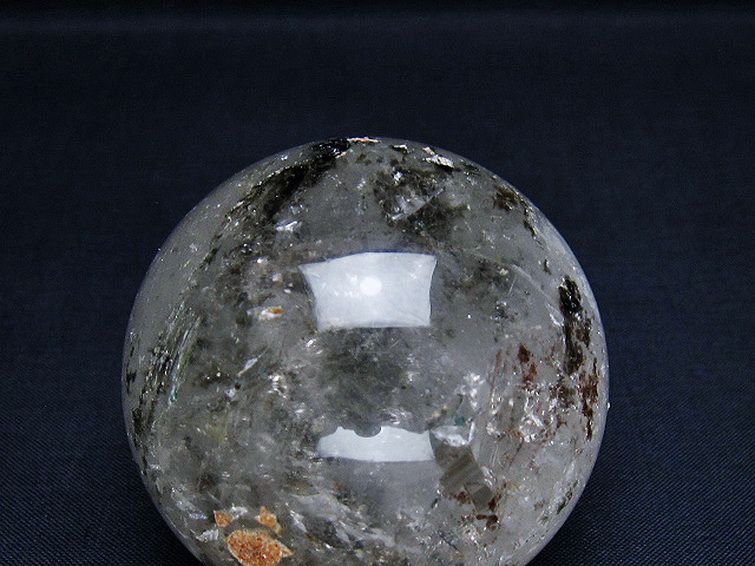 ガーデン水晶 丸玉 59mm [t100-4658] 2枚目