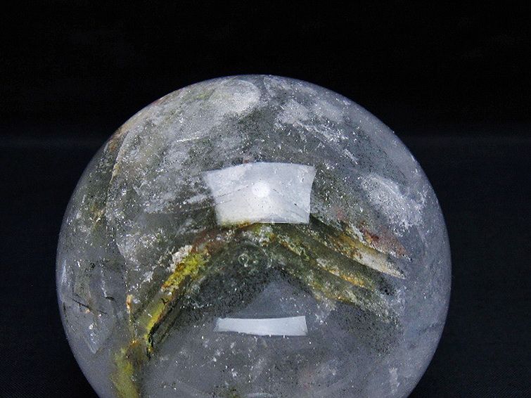 ガーデン水晶 丸玉 86mm [t100-4668] 2枚目