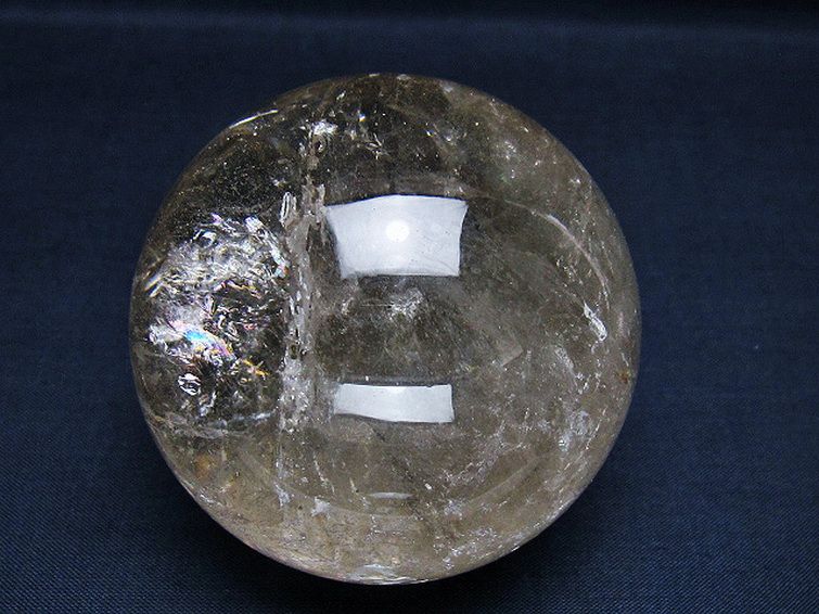 ガーデン水晶 丸玉 72mm [t100-4673] 1枚目