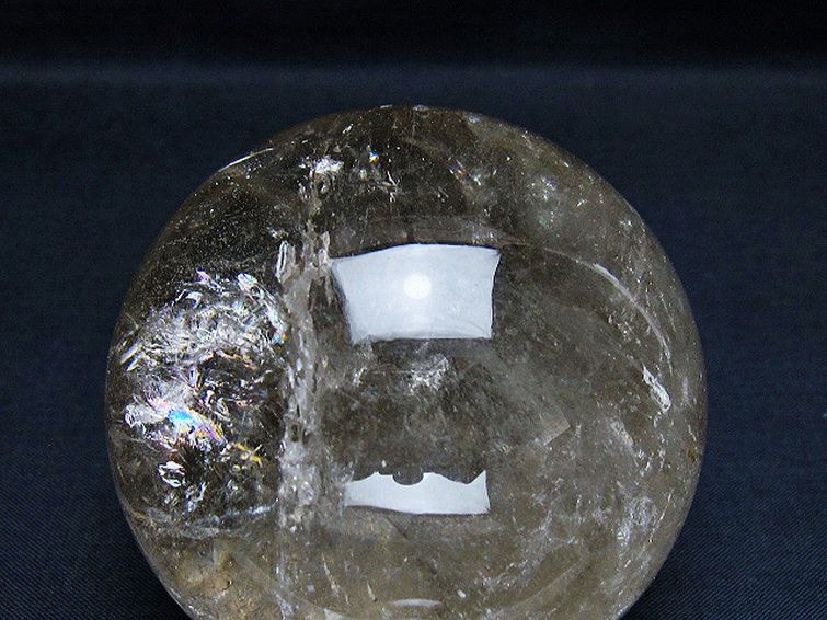 ガーデン水晶 丸玉 72mm [t100-4673] 2枚目