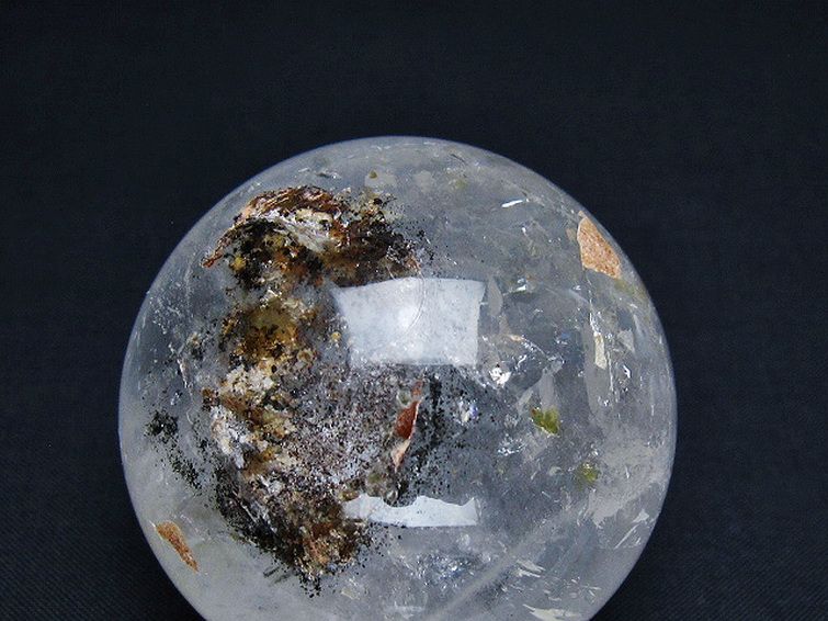 ガーデン水晶 丸玉 55mm [t100-4682] 2枚目