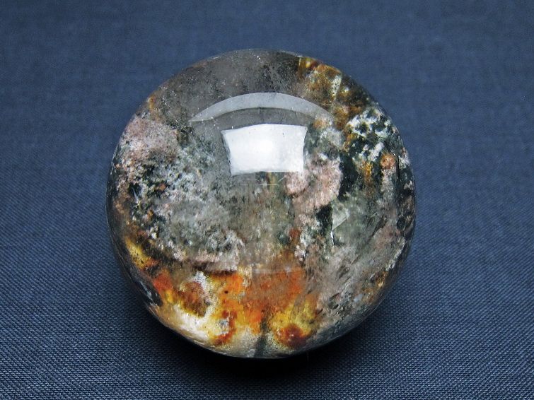 ガーデン水晶 丸玉 44mm [T100-4728] 1枚目