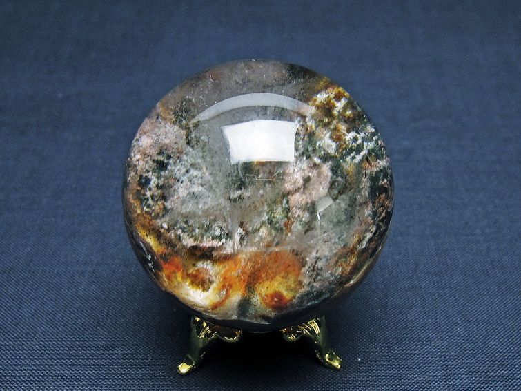 ガーデン水晶 丸玉 44mm [T100-4728] 3枚目