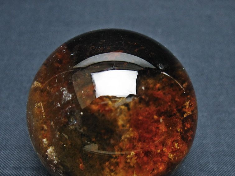 ガーデン水晶 丸玉 41mm [t100-4738] 2枚目