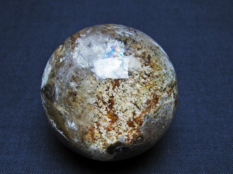 ガーデン水晶 丸玉 42mm [T100-4739] 1枚目