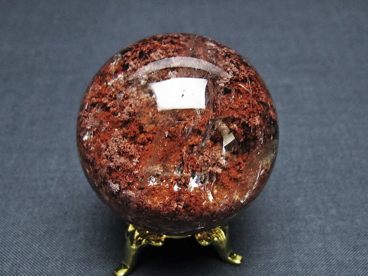 ガーデン水晶 丸玉 43mm [t100-4744] 3枚目