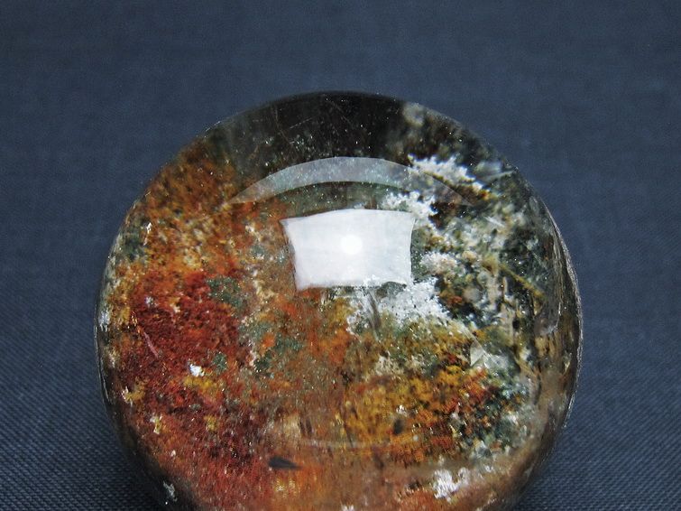 ガーデン水晶 丸玉 44mm [t100-4759] 2枚目