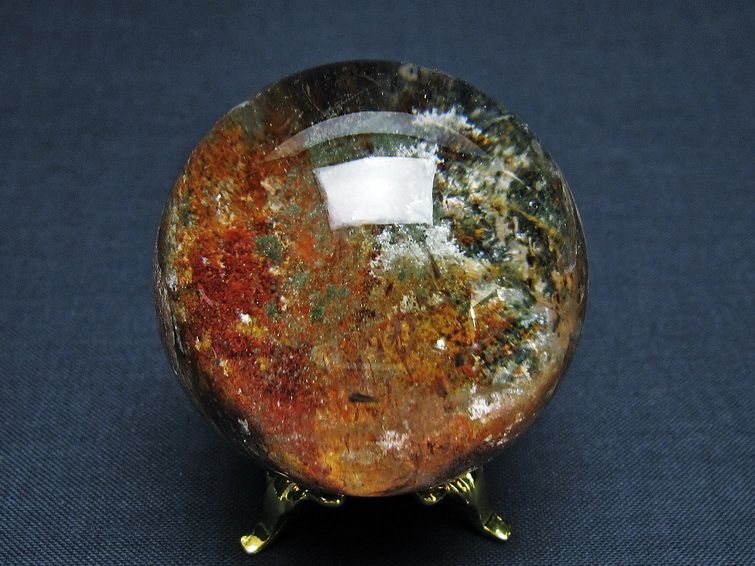 ガーデン水晶 丸玉 44mm [t100-4759] 3枚目