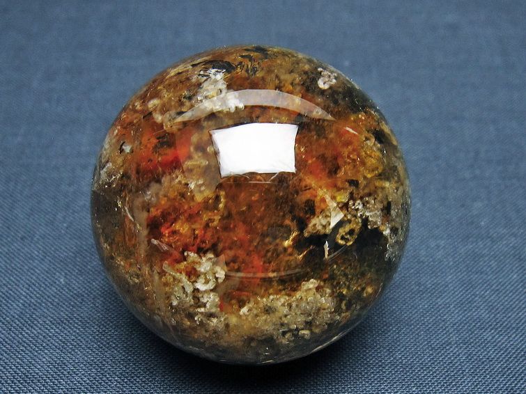 ガーデン水晶 丸玉 41mm [t100-4764] 1枚目