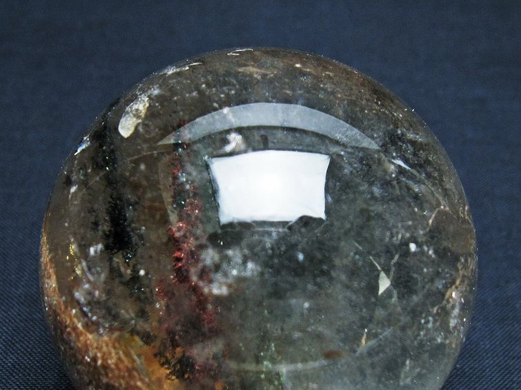 ガーデン水晶 丸玉 52mm [t100-4770] 2枚目