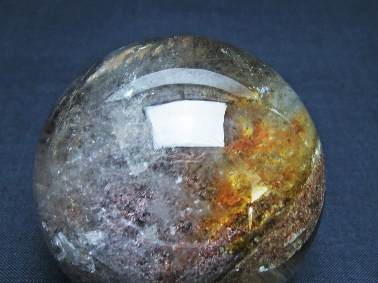 ガーデン水晶 丸玉 57mm [T100-4781] 2枚目