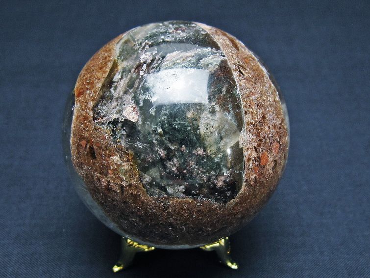 ガーデン水晶 丸玉 57mm [T100-4781] 3枚目