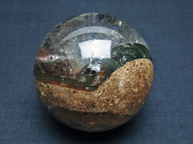 ガーデン水晶 丸玉 58mm [T100-4782] 1枚目