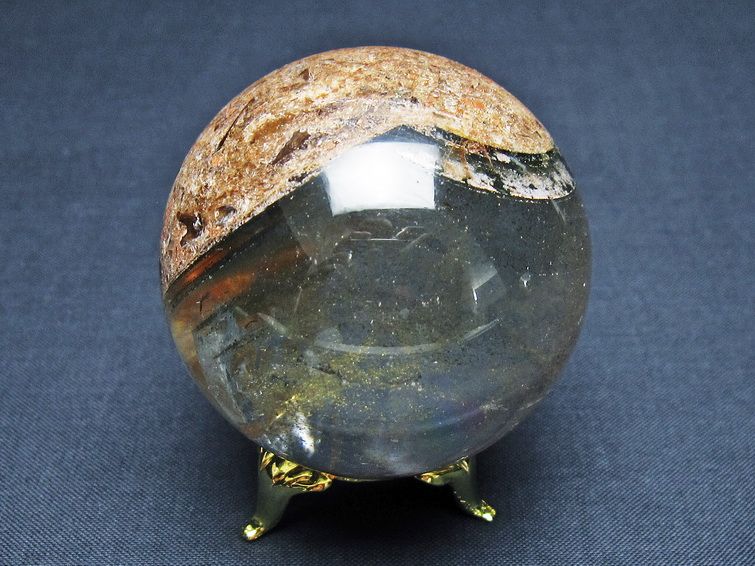 ガーデン水晶 丸玉 53mm [T100-4805] 3枚目