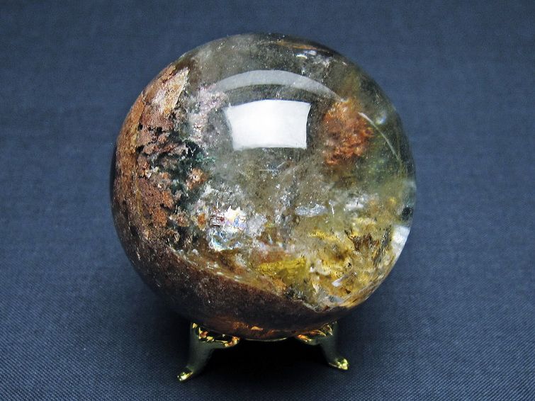 ガーデン水晶 丸玉 55mm [t100-4807] 3枚目