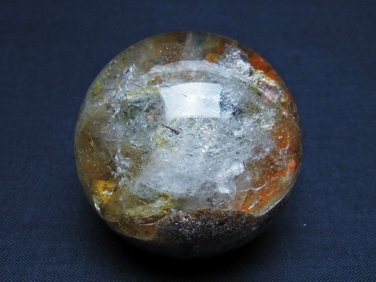 ガーデン水晶 丸玉 50mm [T100-4813] 1枚目