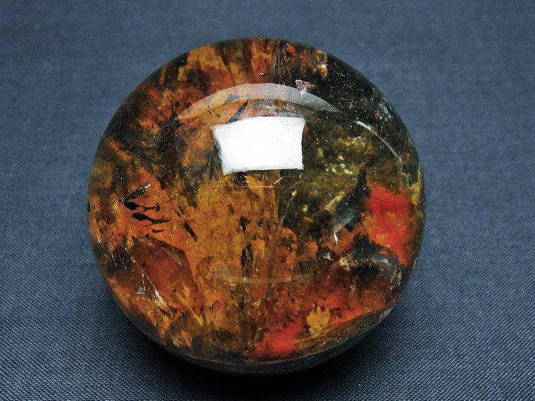ガーデン水晶 丸玉 53mm [T100-4819] 1枚目