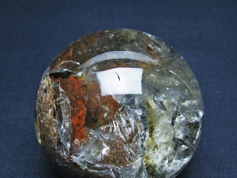 ガーデン水晶 丸玉 54mm [T100-4842] 2枚目