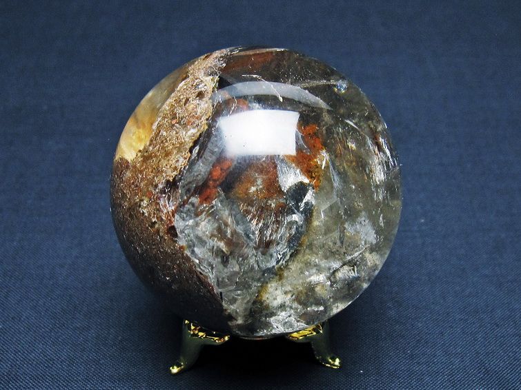 ガーデン水晶 丸玉 54mm [T100-4842] 3枚目