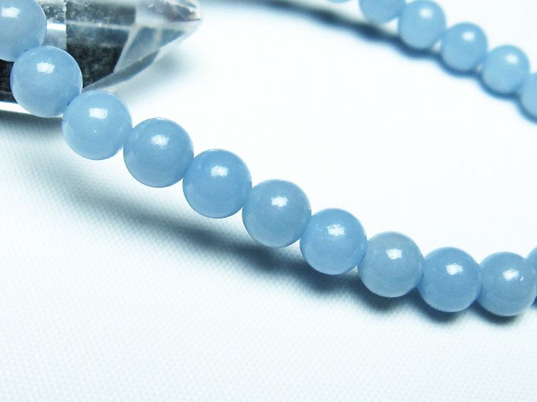 エンジェライト 天使の石 ブレスレット 6mm [T104-3422] 3枚目