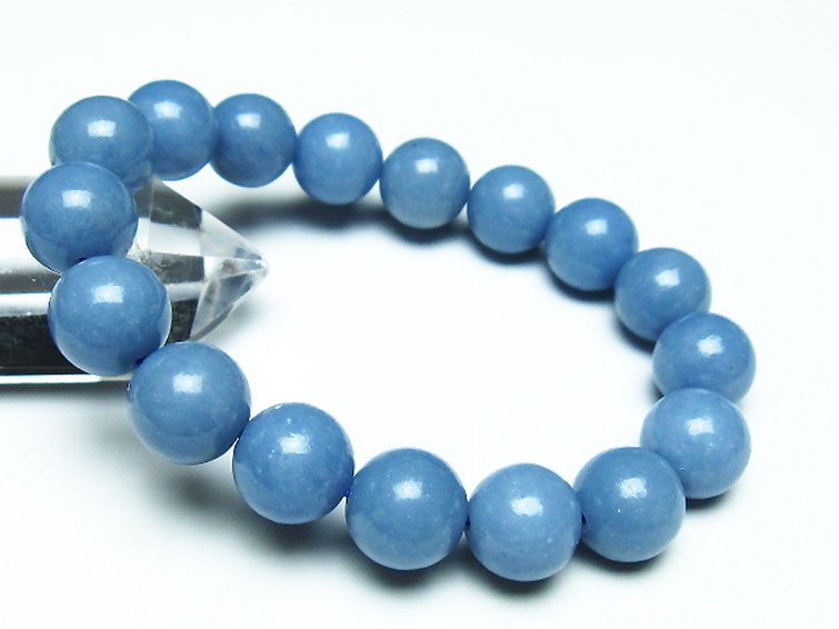 エンジェライト 天使の石 ブレスレット 12mm [T104-3937] 1枚目