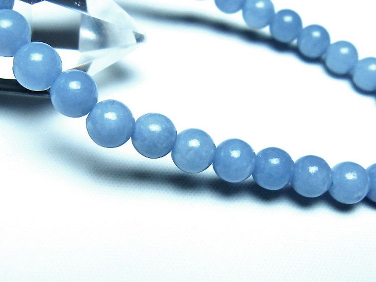 エンジェライト 天使の石 ブレスレット 6mm [t104-3950] 3枚目