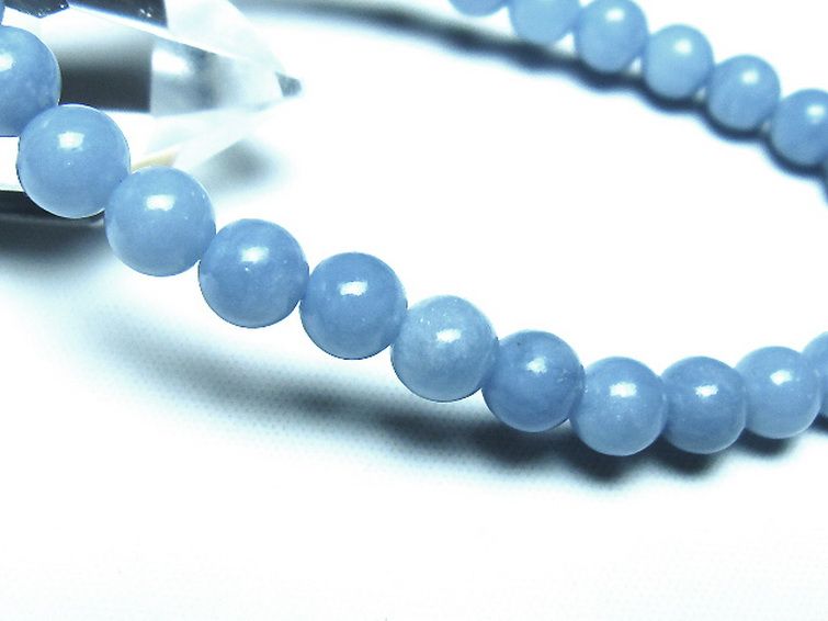 エンジェライト 天使の石 ブレスレット 6mm [t104-3966] 3枚目