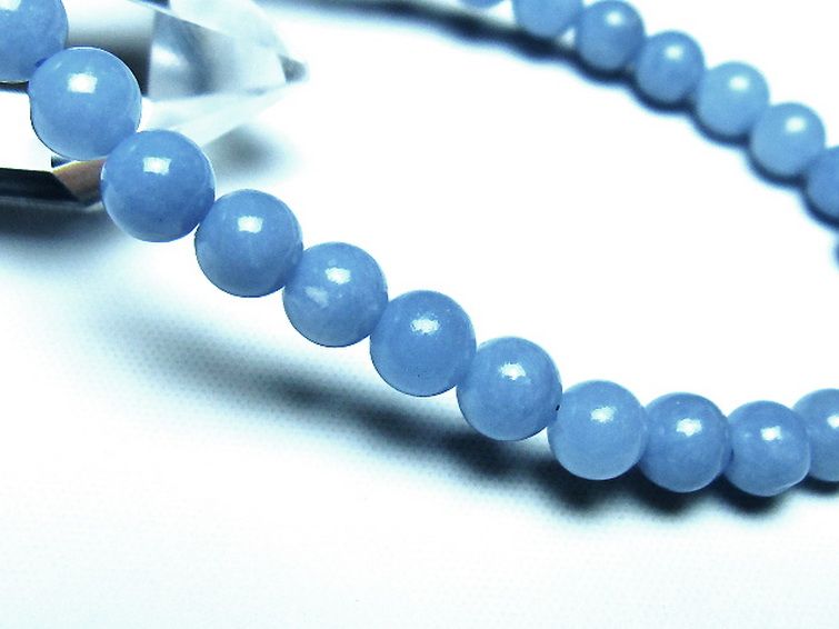 エンジェライト 天使の石 ブレスレット 6mm [t104-3971] 3枚目