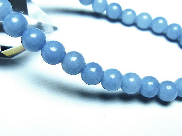 エンジェライト 天使の石 ブレスレット 6mm [t104-3974] 3枚目