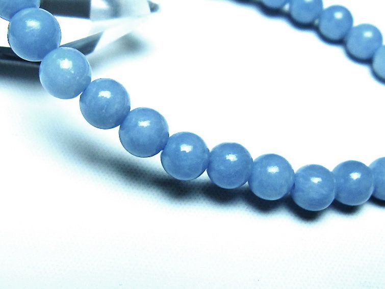 エンジェライト 天使の石 ブレスレット 6mm [t104-3993] 3枚目