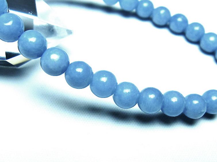 エンジェライト 天使の石 ブレスレット 6mm [t104-3994] 3枚目