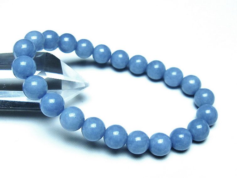 エンジェライト 天使の石 ブレスレット 8mm [t104-4021] 1枚目