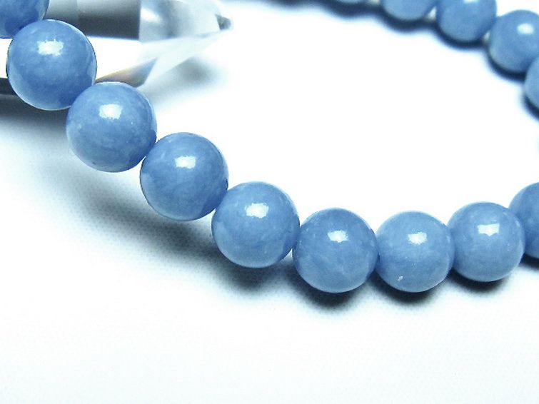 エンジェライト 天使の石 ブレスレット 8mm [t104-4024] 3枚目