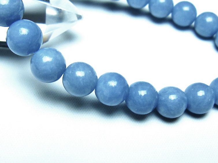エンジェライト 天使の石 ブレスレット 8mm [t104-4054] 3枚目