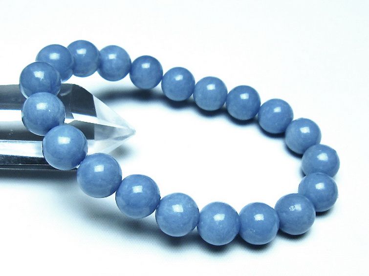 エンジェライト 天使の石 ブレスレット 10mm [t104-4085] 1枚目