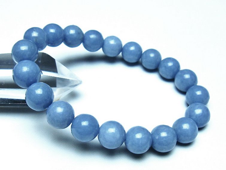 エンジェライト 天使の石 ブレスレット 10mm [t104-4102] 1枚目