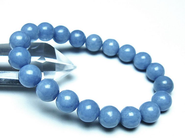 エンジェライト 天使の石 ブレスレット 10mm [t104-4107] 1枚目