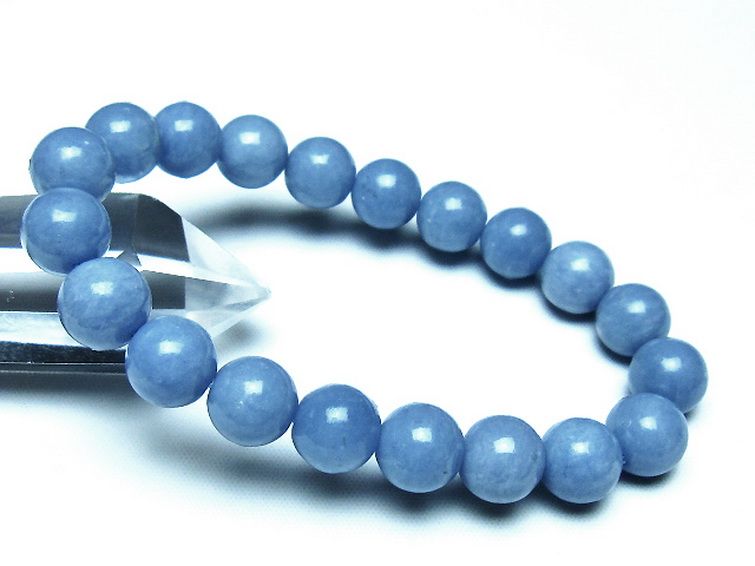 エンジェライト 天使の石 ブレスレット 10mm [t104-4108] 1枚目