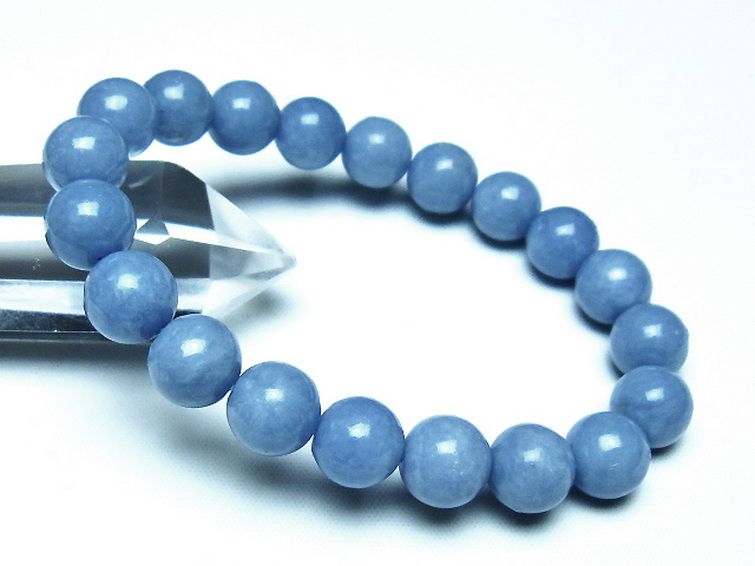 エンジェライト 天使の石 ブレスレット 10mm [t104-4114] 1枚目