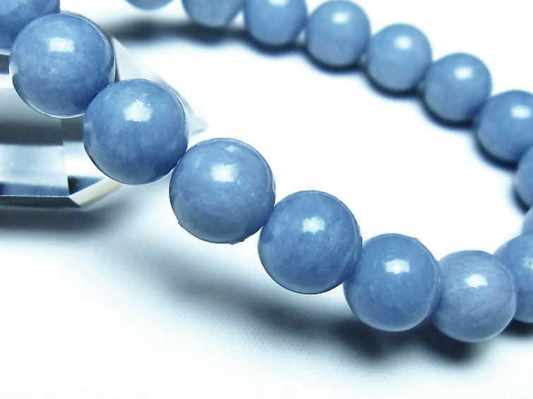 エンジェライト 天使の石 ブレスレット 10mm [t104-4119] 3枚目